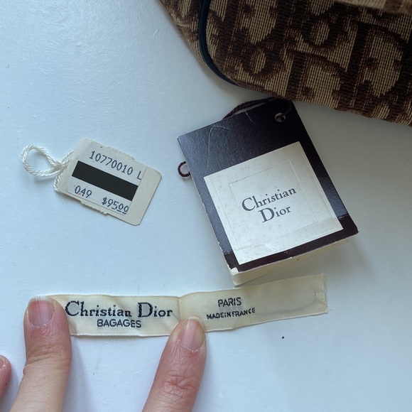 Vintage Rare Christian Dior Trotter Boston bag - Picture 7 of 9